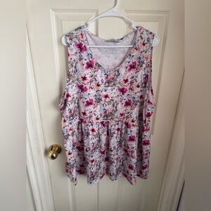 Michelle Mae Boutique Babydoll Style Tank Top
